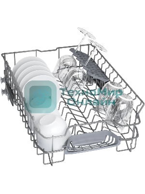 Посудомоечная машина Bosch SPS4HMI64Q серебряный, 45 см, 10 комплектов, сушка теплообменник, 46 дБ, класс А++