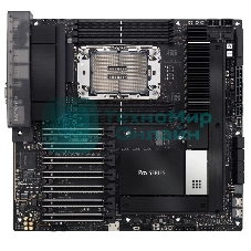 Материнская плата ASUS Pro WS W790E-SAGE SE, LGA4677, Intel W790, 8xDDR5 (ECC), 3xM.2, 2xSlimSAS, 8xSATA, 7xPCIe 5.0, 2x10Gb LAN, 1xUSB 3.2 Gen 2x2 (Type-C), 5xUSB 3.2 Gen 2 (Type-A + Type-C), 2xUSB 2.0, 5x3.5 мм, 7.1, EATX
