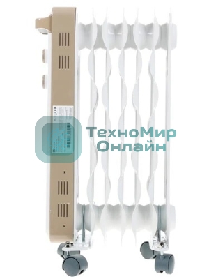 Обогреватель масляный Electrolux EOH/M-9157, белый, 1500 Вт, 20 м2, термостат