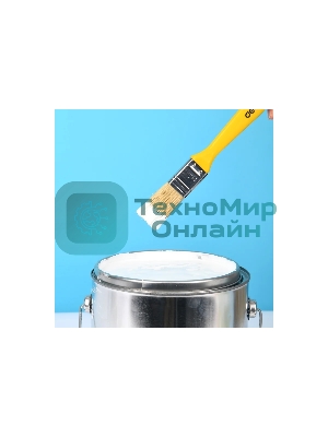 Кисть малярная Deli DL509111 с пластиковой ручкой 25 мм, натуральная щетина