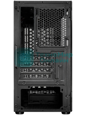 Компьютерный корпус XASTRA A303M 3ARGb Black mATX/Mesh/ tempered glass / 2x140мм + 1x120мм ARGb PWM fans/ Door/ A303M-2FC14A-1FC12A-D