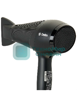 Фен DELTA DL-0948 черный, 2200 Вт