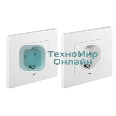 Комплект две умные встраиваемые розетки HOMMYN 2RKNWOZ01W