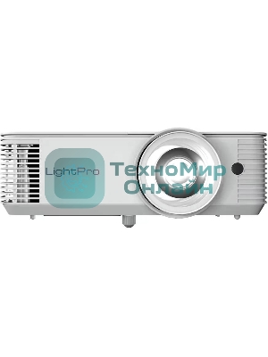 Проектор INFOCUS IN0024ST DLP, XGA, 3800 lm, 30 000:1, 0.62:1, 2xHDMI 1.4, VGA in/out, S-Video, 3.5мм in/out, USB-A, RS-232, лампа 15 000ч.(ECO mode), 10W, 27дБ, 2,9 кг, БЕЛЫЙ