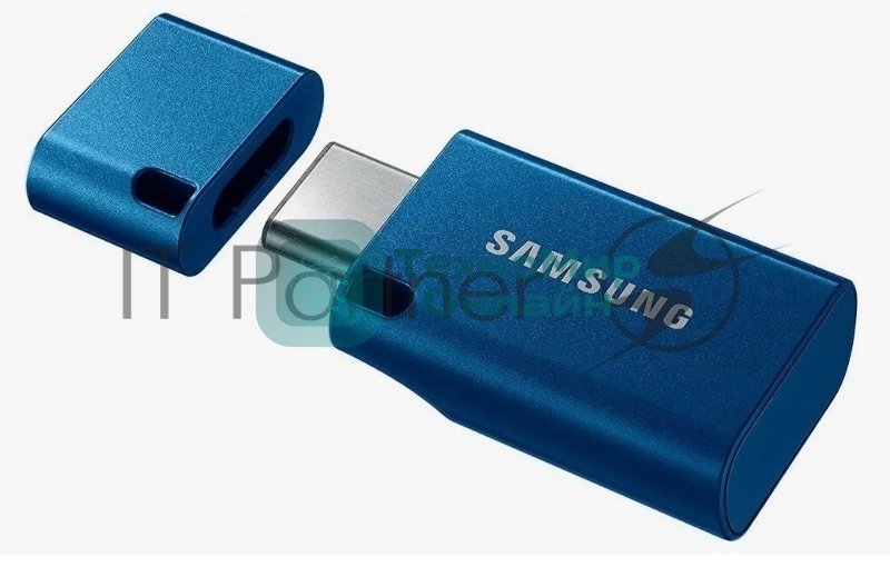 Флешка USB Samsung MUF dark blue (MUF-128DA/AM), 128Gb, USB 3.2 Gen 1 Type C, R/W 400/100, темно-синий