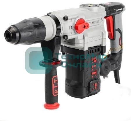 P.I.T. Перфоратор SDS-MAX электрич. PBH40-C3 (1600Вт, 9Дж, 2реж, Ø40мм, 3800уд/мин, 630об/мин, верт)