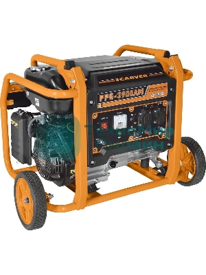 Электрогенератор бензиновый Carver PPG-3900АM, 3 кВт, 95 дБ, 51 кг