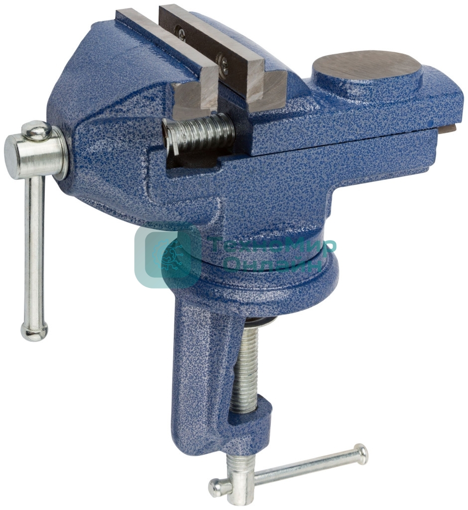 Тиски FIT 59506настольные, усиленные, поворотные 65 мм