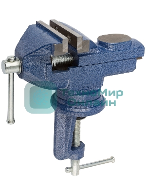 Тиски FIT 59506настольные, усиленные, поворотные 65 мм