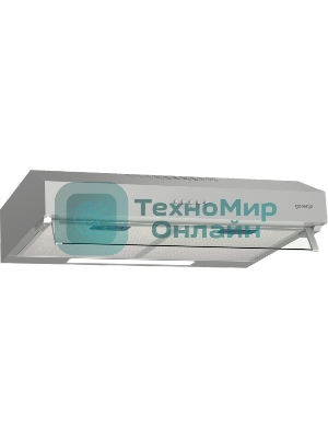 Вытяжка подвесная Gorenje WHU629EX/M нержавеющая сталь, 60 см, 249 м³/ч, 67 дБ