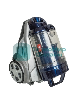 Пылесос JVC JH-VC423 синий/серый, 420/2400 Вт, уборка сухая, пылесборник контейнер 3 л