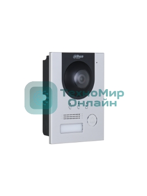 Видеопанель Dahua DHI-VTO2201F-P-S2 цветной сигнал CMOS цвет панели: серебристый