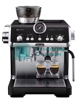 Кофеварка рожковая DELONGHI EC9555 ВК черный, исп. кофе - молотый/зерновой, 2 л, 1550 Вт, 19 Бар