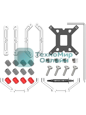 Кулер ID-COOLING SE-610-XT BASIC черный 120мм алюминий/медь 2000rpm 29.85db 4-pin 250W 151мм