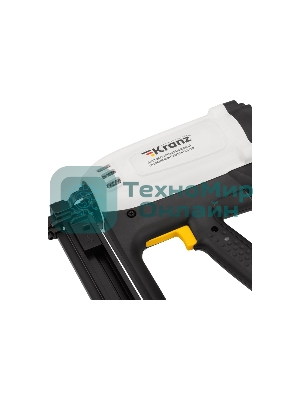 Пистолет гвоздезабивной газовый монтажный Kranz GN100, 100Дж, длина гвоздей 15-40мм, диаметр 2,7-3мм