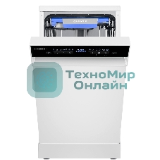 Посудомоечная машина Maunfeld MWF45331W Inverter, белый, 45 см, 10 компл., 44 дБ, класс A+++