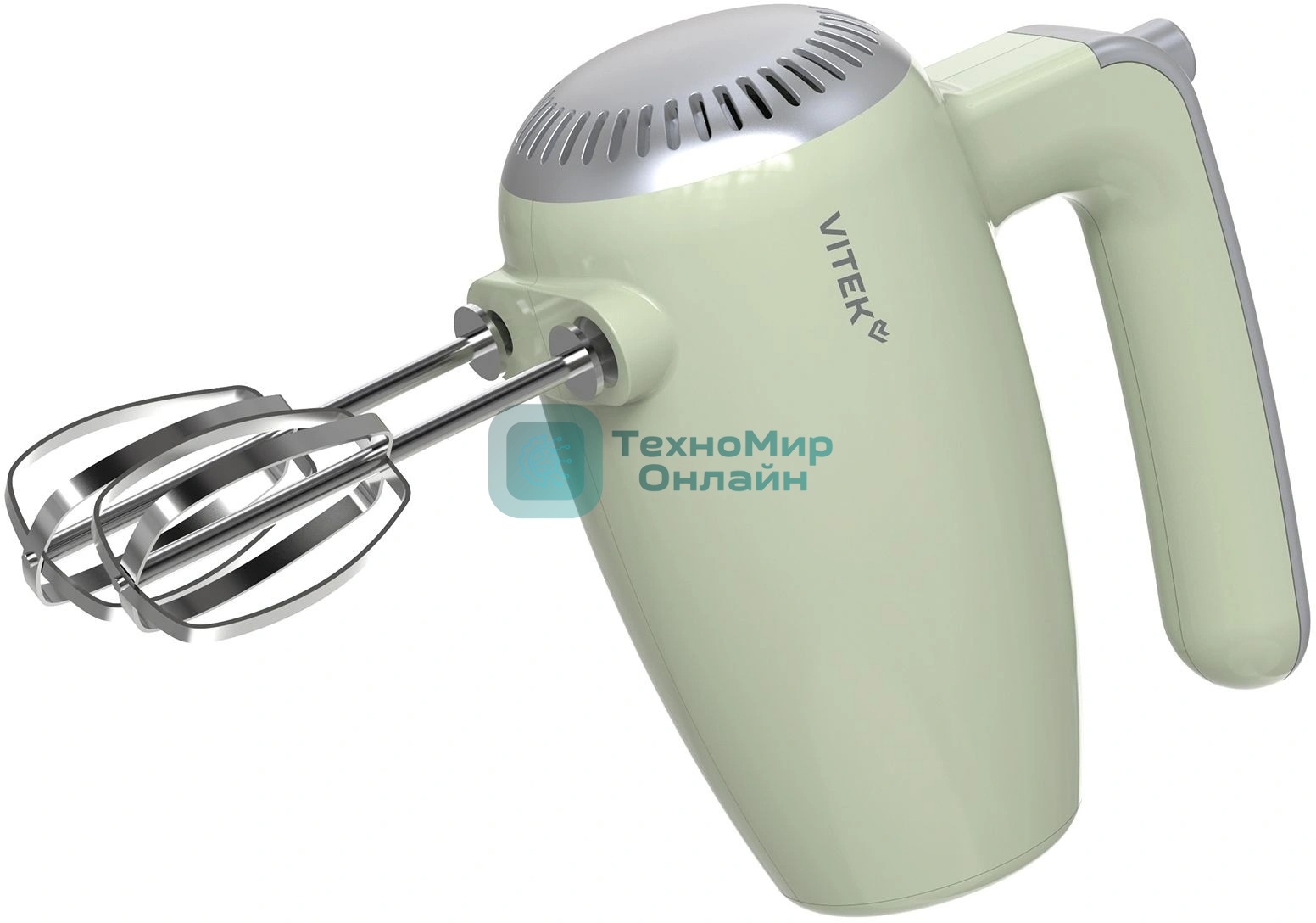 Миксер ручной Vitek VT-HM3002 800 Вт, фисташковый
