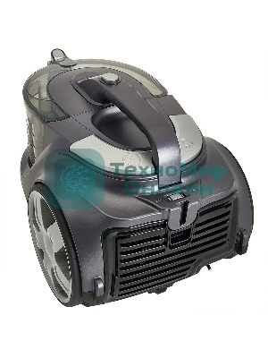 Пылесос Delta DL-0853 серый/фиолетовый, 400/2400 Вт, уборка сухая, пылесборник контейнер 4 л