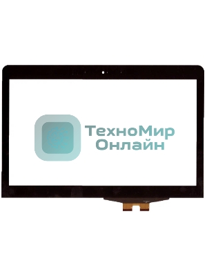 Сенсорное стекло (тачскрин) для Lenovo ThinkPad Edge E431 Touch, черное