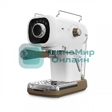 Кофеварка эспрессо BQ CM2003 белый, исп. кофе - молотый, 0.6 л, 1100 Вт, 20 бар