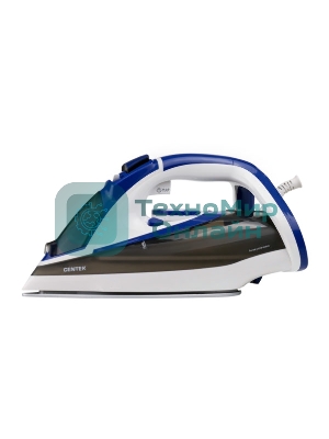 Утюг Centek CT-2329 синий, 3200 Вт, 58 г/мин, 195 г/мин, 460 мл