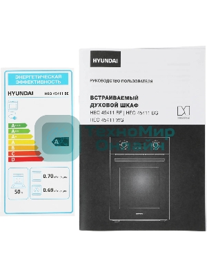 Духовой шкаф электрический Hyundai HEO 45411 BE стекло бежевое