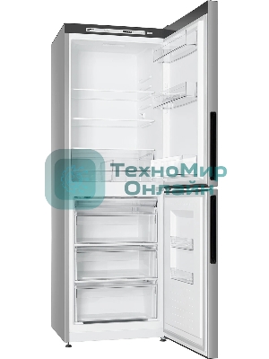 Холодильник Atlant ХМ-4612-181 серебристый двухкамерный 182/119л морозилка снизу