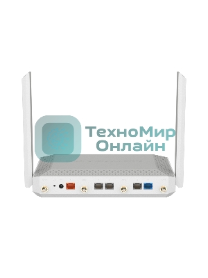 Мультигигабитный интернет-центр Netcraze Hero 5G (NC-4110) с модемом 5G, двумя слотами для SIM-карт, Mesh Wi-Fi 6 AX3000, Smart-коммутатором 1×2.5G и 4×1G, многофункциональными портами USB 3.0 и 2.0