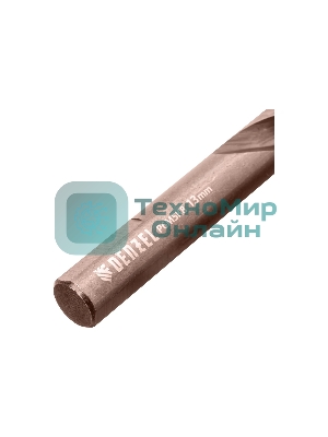 Набор сверл по металлу Denzel 1-13 мм, Р6М5К8-TiN, Golden Tip, 25 шт