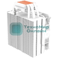 Кулер ZALMAN CNPS9X PERFORMA WHITE ARGB, 120мм FAN, 4 HEAT PIPES, 4-PIN PWM, 700-1800 RPM, 28DBA MAX, HYDRO BEARING, FULL SOCKET SUPPORT