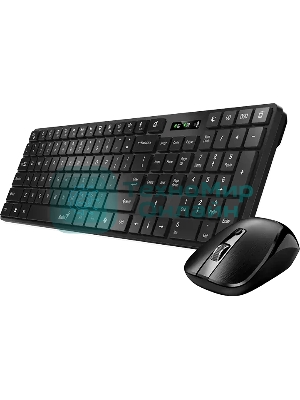 Комплект клавиатура+мышь Genius SlimStar 8250 беспроводной, USB, 1200 DPI, чёрный