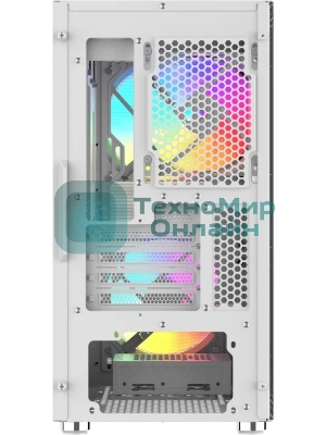 Корпус SAMA S30, Mini-Tower, белый, 2 x 140 мм, 1 x 120 мм