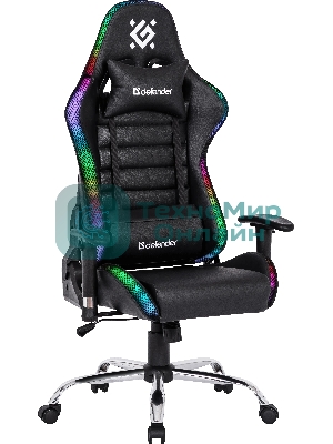 Кресло Defender Ultimate LIGHT черный, экокожа