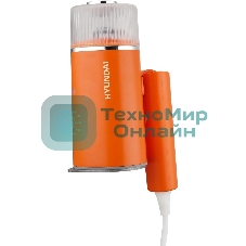 Отпариватель Hyundai H-HSART002 оранжевый, 1200 Вт, 21 г/мин, 120 мл