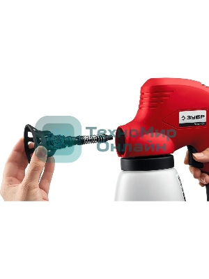 Краскопульт электрический безвоздушный Зубр 120 Вт ЗКПЭ-120