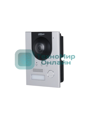 Видеопанель Dahua DHI-VTO2201F-P-S2 цветной сигнал CMOS цвет панели: серебристый