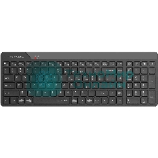 Клавиатура беспроводная A4Tech Fstyler FBK23 AS черный USB BT/Radio (FBK23 AS)
