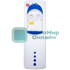 Кулер для воды Aqua Work 17LWR, верхняя загрузка, без нагрева, без охлаждения, белый/синий
