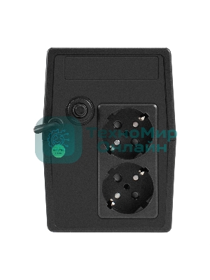 Источник бесперебойного питания ExeGate Power NB-850.LED.AVR.4C13 (850VA/510W, LED, AVR, 4*C13, батарея 12V 9Ah, черный)