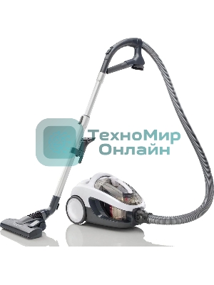 Пылесос Gorenje VC2301SPWCY белый, 400/2300 Вт, уборка сухая, пылесборник контейнер 1.7 л