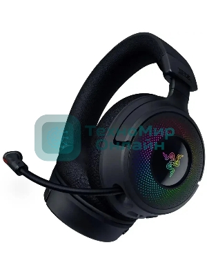 Гарнитура Razer Kraken V4 чёрный, беспроводная, bluetooth, до 70 ч, подсветка