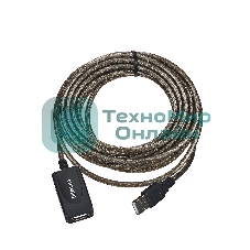 Кабель USB2.0-repeater, удлинительный активный <Am-->Af> 5м, Telecom <TUS7049-5M>