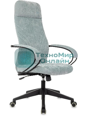 Кресло Бюрократ CH-610 Fabric Light-28 серо-голубой, ткань