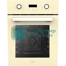 Духовой шкаф электрический Hyundai HEO 45411 BE стекло бежевое