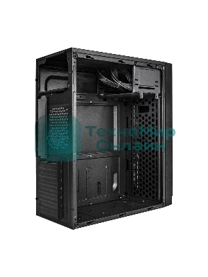 Компьютерный корпус Miditower ExeGate AA-442U2-UNS450 (ATX, БП UNS450 с вент. 12см, 1хUSB+2хUSB 3.0, аудио, черный)