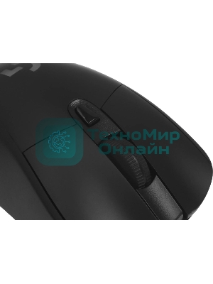Мышь игровая Logitech G703 Lightspeed черная, сенсор 100-25600dpi (Hero25K), беспроводная 2.4GHz + USB 1,8м, 5 программируемых кнопок + колесо прокрутки, RGB-подсветка, под правую руку