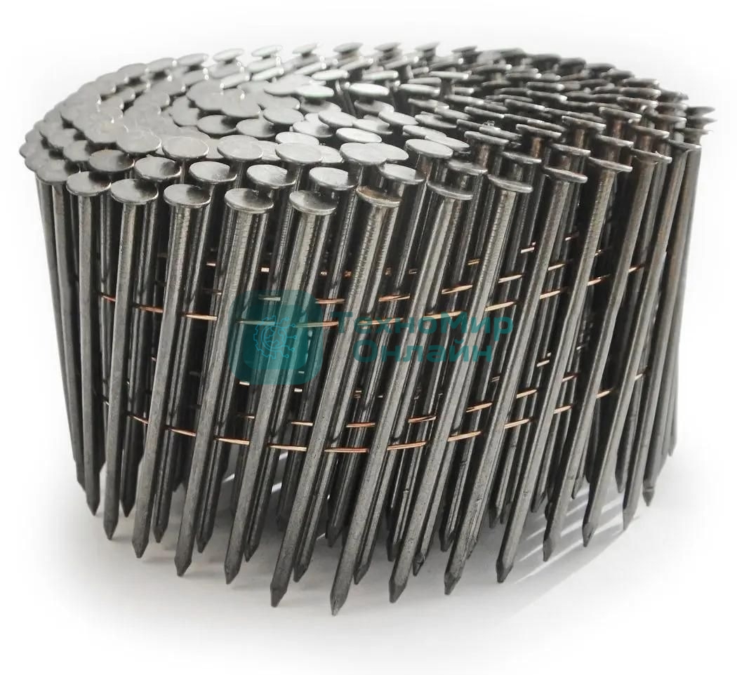 Гвозди барабанные FUBAG для N90C 3.05x90 мм гладкие 4500 шт. 140194