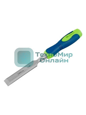 Долото-стамеска Сибртех, 22 мм, двухкомпонентная рукоятка