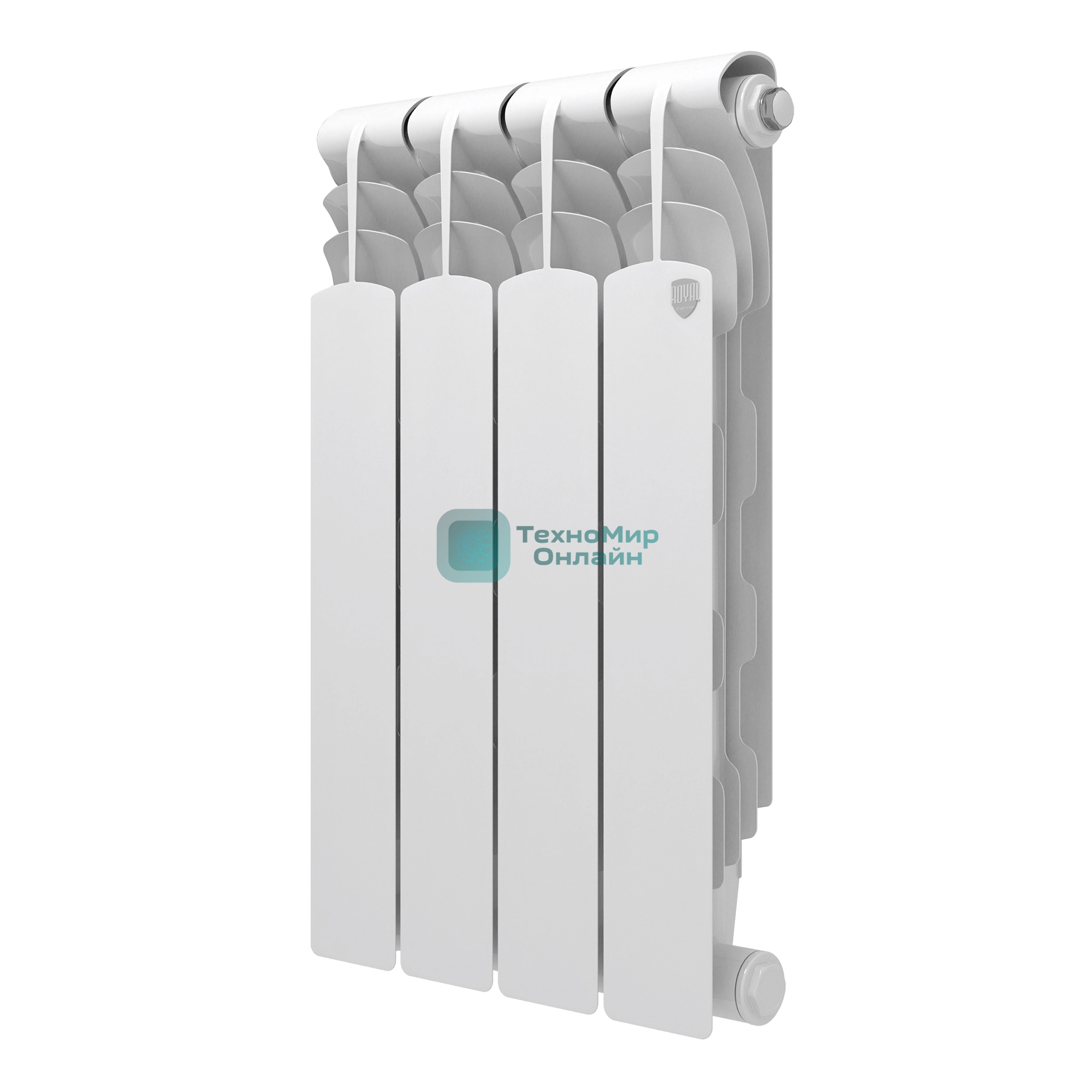 Радиатор биметаллический секционный 500/80/4 боковое подключение