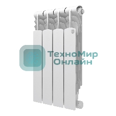 Радиатор биметаллический секционный 500/80/4 боковое подключение